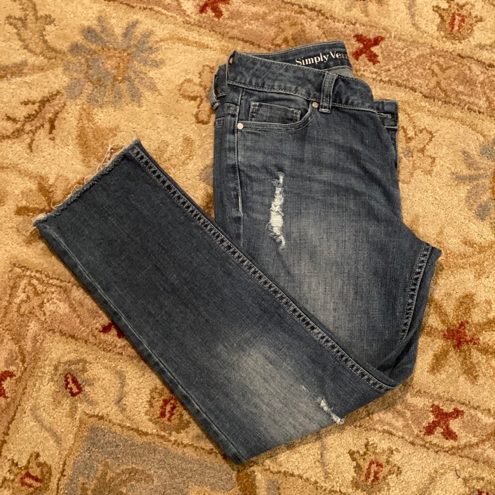 Distressed Jeans